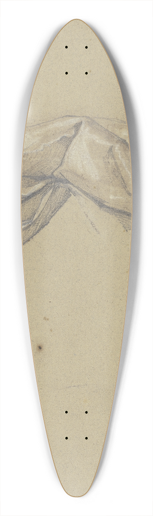 Victor Mller - Drapery study 39.3 inch art pintail longboard deck