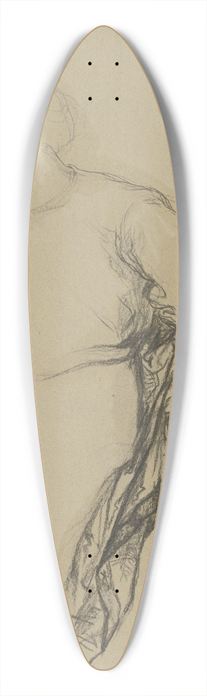 Victor Mller - Linker Arm des Romeo, mit Gewandangabe 39.3 inch art pintail longboard deck