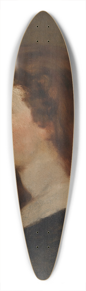 Victor Mller - Weibliches Bildnis (Studienkopf) 39.3 inch art pintail longboard deck
