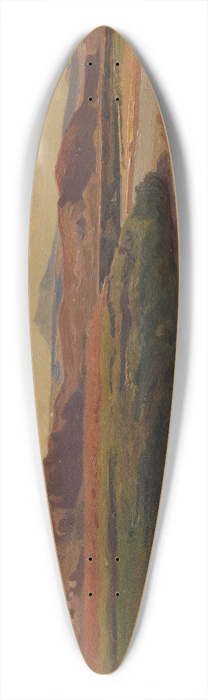 Victor Paul Mohn - Campagnalandschaft 39.3 inch art pintail longboard deck