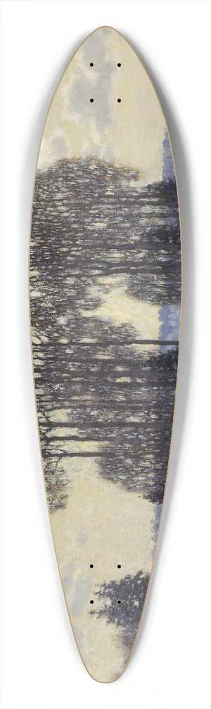 Vilhelms Purvtis - Winter 39.3 inch art pintail longboard deck