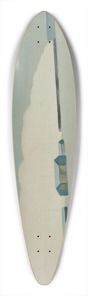 Vilho Lampi - Landscape 39.3 inch art pintail longboard deck