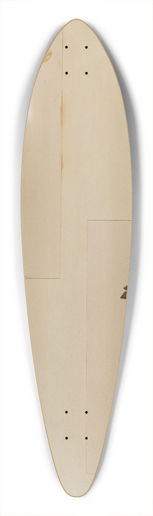 Vincent Murphy - Paper Clip 39.3 inch art pintail longboard deck