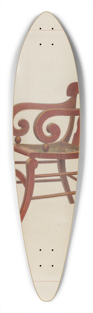 Vincent P. Rosel - Empire Chair 39.3 inch art pintail longboard deck