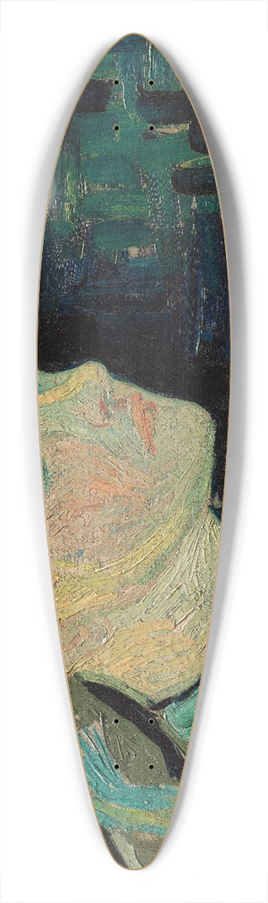 Vincent van Gogh - Adeline Ravoux 39.3 inch art pintail longboard deck