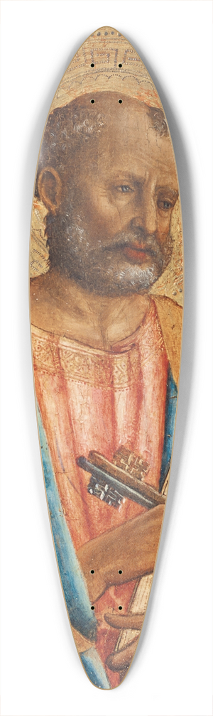Vincenzo Foppa - Saint Peter 39.3 inch art pintail longboard deck