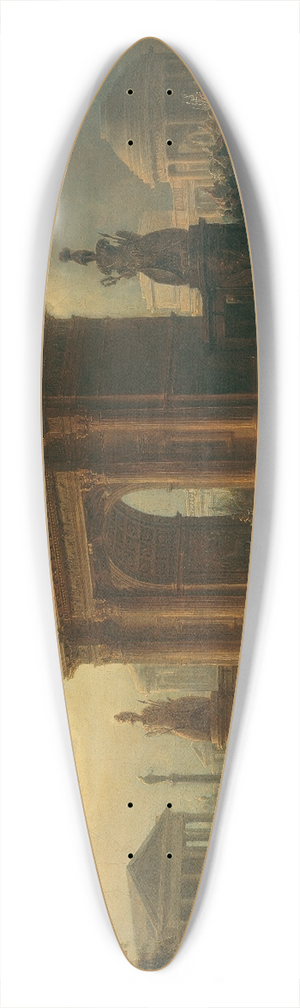 Vinzenz Fischer - Triumphzug eines Feldherrn durch den Titusbogen 39.3 inch art pintail longboard deck