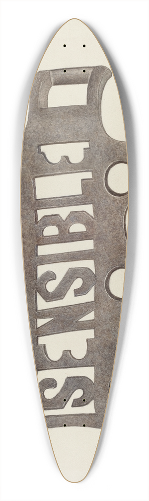 Violet Hartenstein - Trivet 39.3 inch art pintail longboard deck