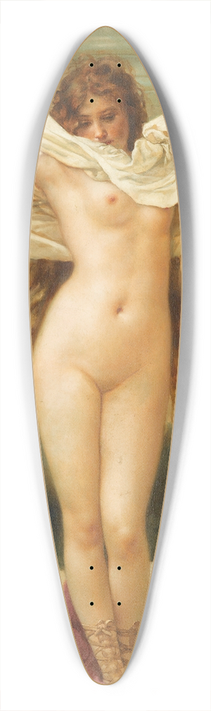 Virgilio Tojetti - Bathtime 39.3 inch art pintail longboard deck