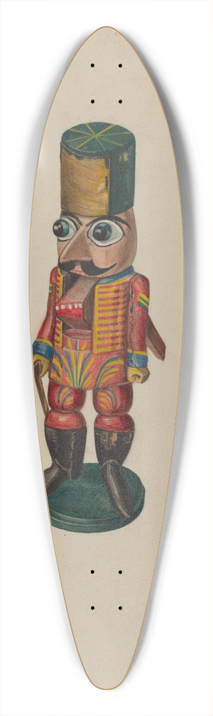 Virginia Richards - Nutcracker 39.3 inch art pintail longboard deck