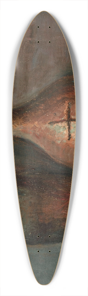 Wacaw Wsowicz - Still life 39.3 inch art pintail longboard deck