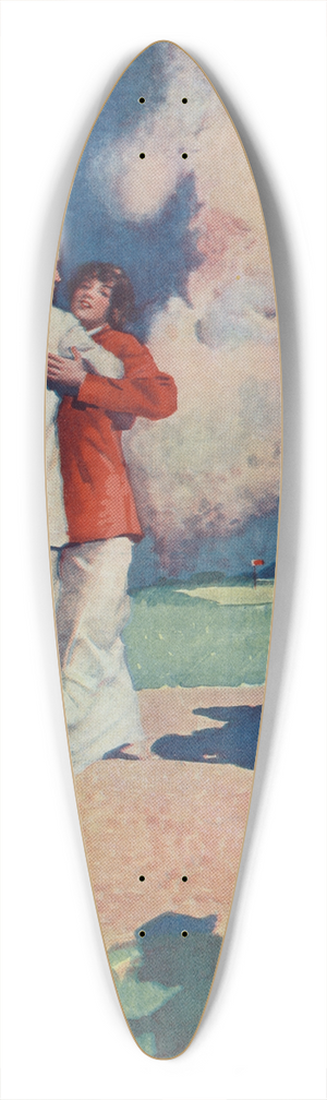 Walter Dean Goldbeck - Tango tee 39.3 inch art pintail longboard deck