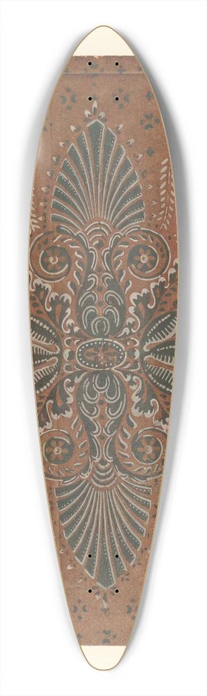 Walter Doran - Bandbox Design 39.3 inch art pintail longboard deck