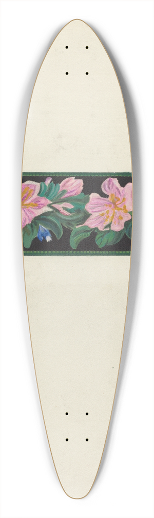 Walter Doran - Wallpaper Border 39.3 inch art pintail longboard deck