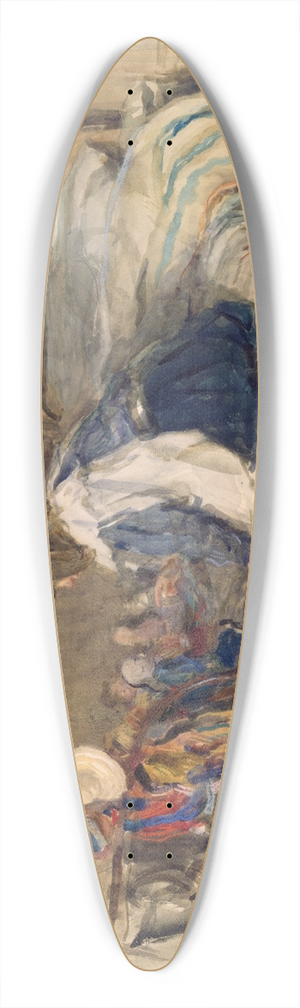 Walter Frederick Osborne - The Dolls School 39.3 inch art pintail longboard deck