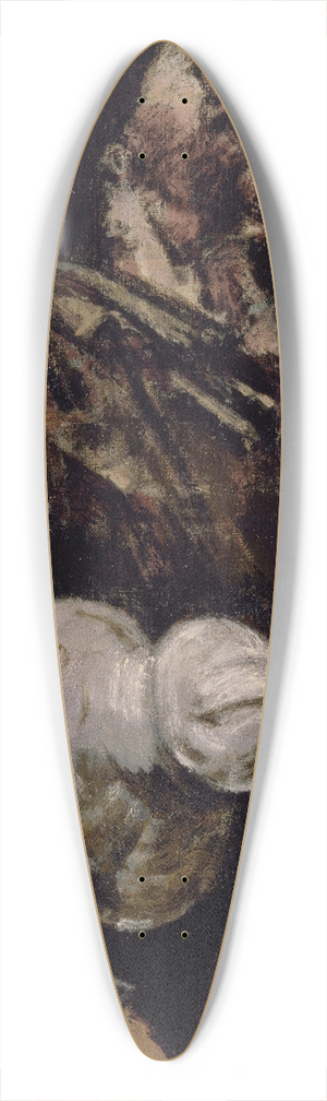Walter Richard Sickert - The Miner 39.3 inch art pintail longboard deck