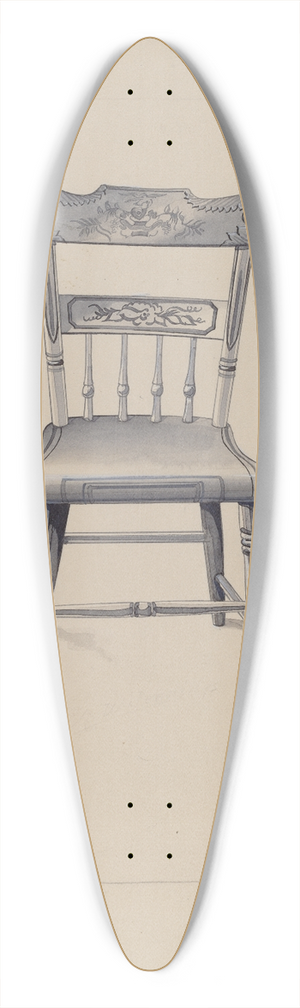 Walter W. Jennings - Chair 39.3 inch art pintail longboard deck