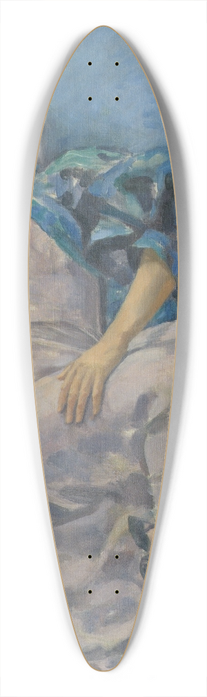 Walther Gamerith - Grete Gamerith Auf Blauer Couch 39.3 inch art pintail longboard deck