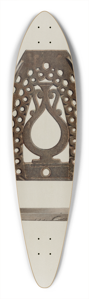 Wellington Blewett - Trivet 39.3 inch art pintail longboard deck