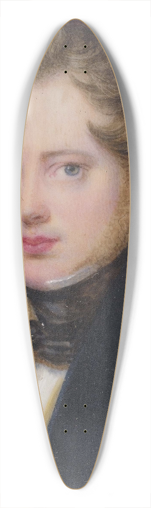 Wenzel Kraus - Brustbild eines jungen Herrn 39.3 inch art pintail longboard deck