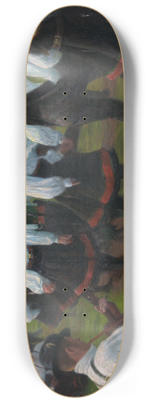 Gustav Wentzel - Dance in Setesdal 8.25 inch art skate deck