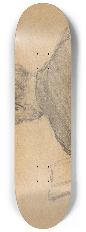 Gustav Wentzel - Figure Study 8.25 inch art skate deck