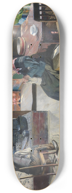 Gustav Wentzel - The retired Farmers 8.25 inch art skate deck