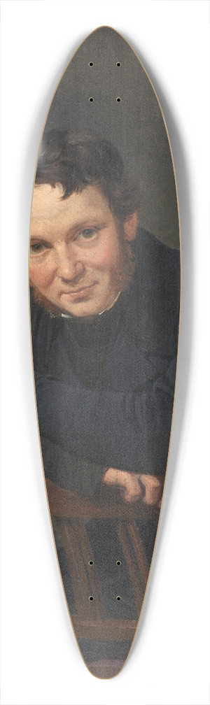 Wilhelm Marstrand - Gottlieb Bindesbll, Danish Architect 39.3 inch art pintail longboard deck