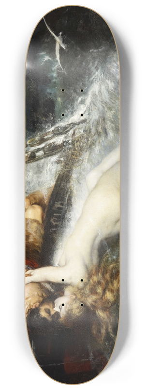 Gustav Wertheimer - The Kiss of the Siren 8.25 inch art skate deck