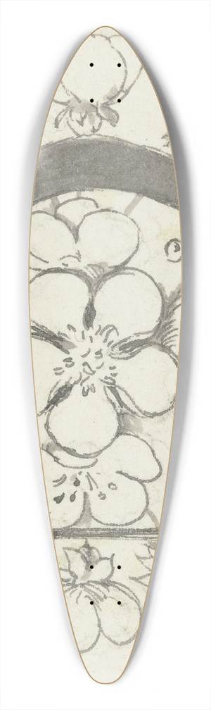Wilhelm Steinhausen - Initial D 2 39.3 inch art pintail longboard deck