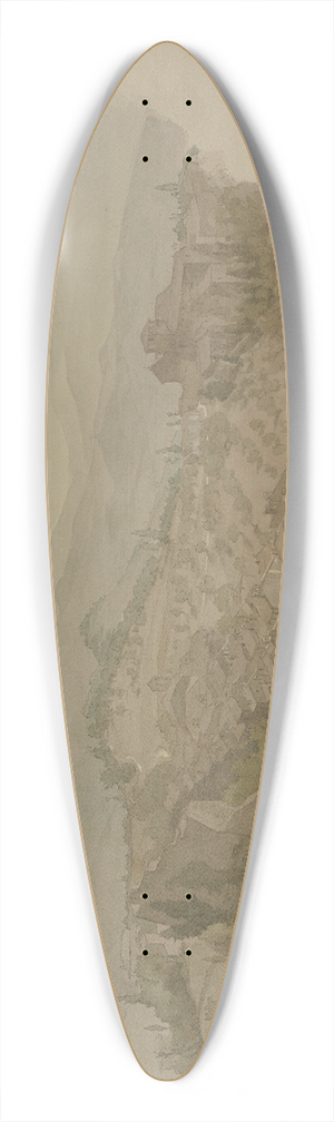 Wilhelm Steinhausen - Perugia 39.3 inch art pintail longboard deck