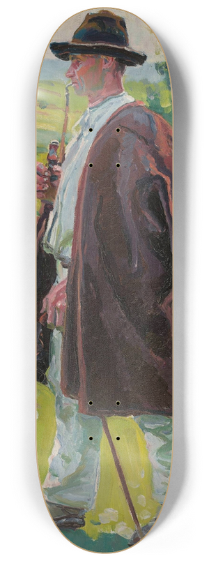 Gustaw Pillati - Study of a Highlander 8.25 inch art skate deck