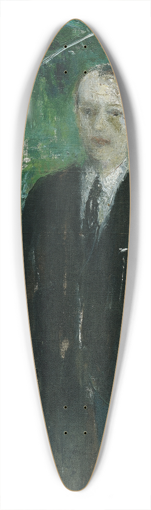 Wilhelm Thny - Selbstbildnis 39.3 inch art pintail longboard deck