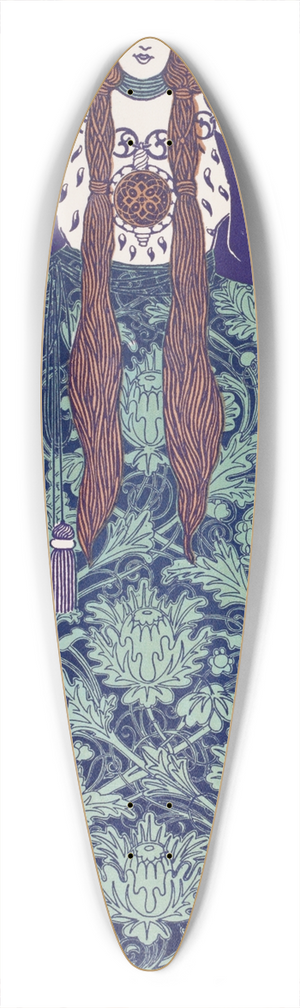 Will Bradley - Bradley his book. 39.3 inch art pintail longboard deck