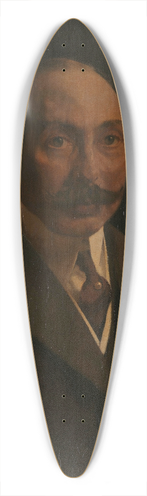 Willem Witsen - Andries van Wezel (1856-1921) 39.3 inch art pintail longboard deck