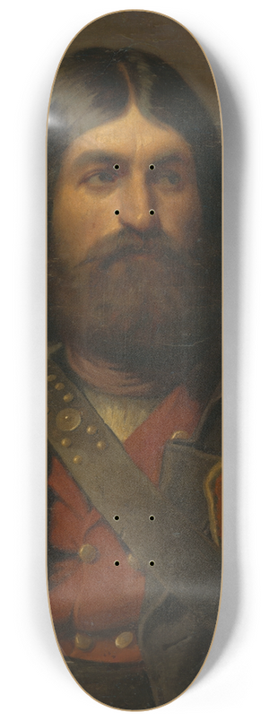 Gyula Benczr - Portrait of a man 8.25 inch art skate deck Gyula Benczr - Portrait of a man 8.25 inch art skate deck