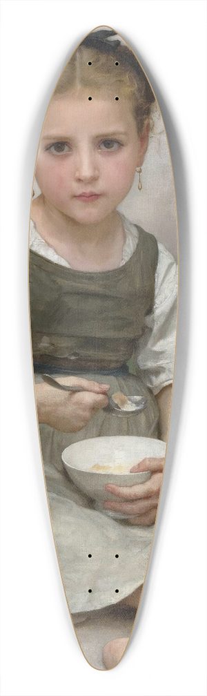 William Bouguereau - Le Djeuner Du Matin 39.3 inch art pintail longboard deck