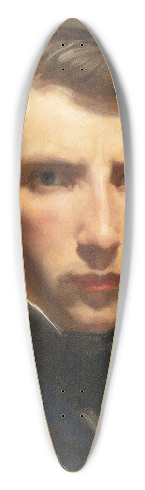 William Bouguereau - Self-Portrait 39.3 inch art pintail longboard deck