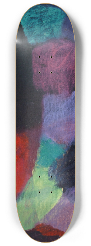 Alexej von Jawlensky - Variation,Night 8.25 inch art skate deck