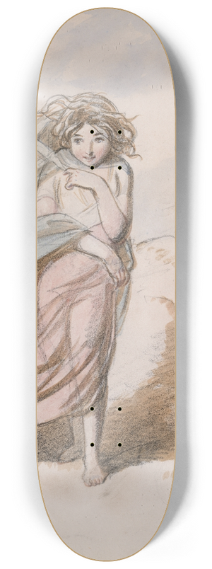 Hablot Knight Browne - Mountain Breezes 8.25 inch art skate deck