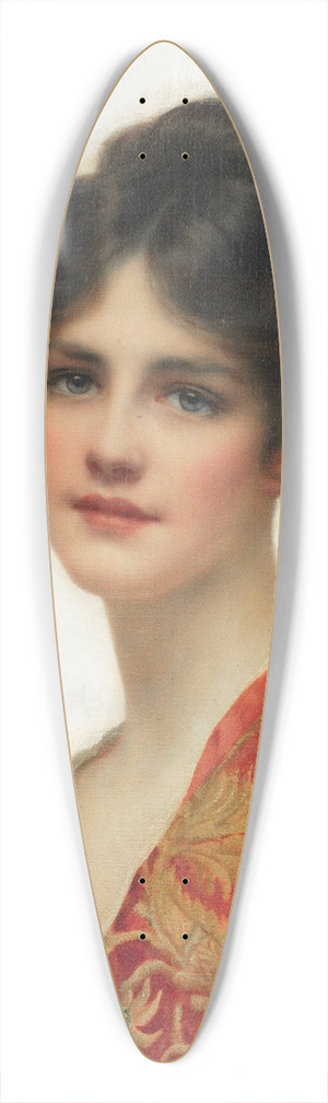 William Clarke Wontner - Esme 39.3 inch art pintail longboard deck