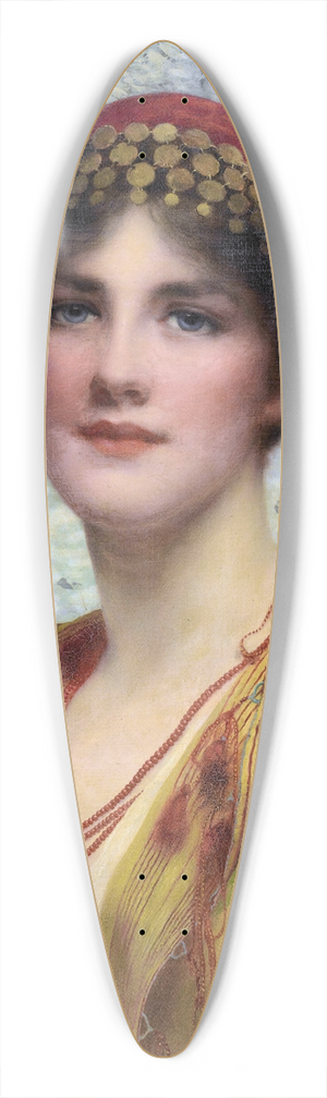 William Clarke Wontner - Leonora 39.3 inch art pintail longboard deck