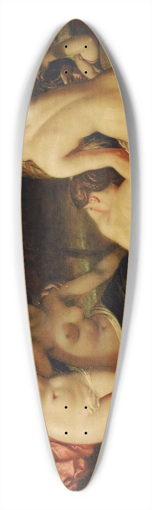 William Edward Frost - Florinda 39.3 inch art pintail longboard deck