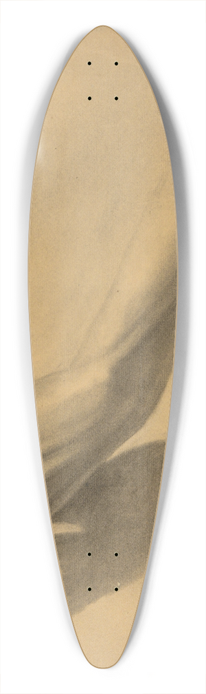 William Fowler Hopson - Academicstudy 39.3 inch art pintail longboard deck