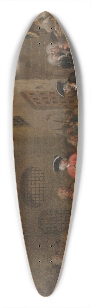 William Hogarth - The Beggars Opera 39.3 inch art pintail longboard deck