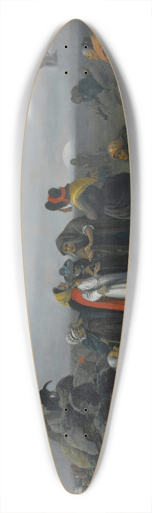 William Holbrook Beard - The Witches Convention 39.3 inch art pintail longboard deck
