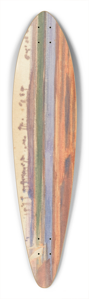 William Holman Hunt - The Nile 39.3 inch art pintail longboard deck
