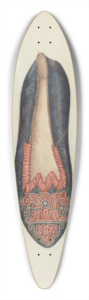 William Kieckhofel - Evening Slipper 39.3 inch art pintail longboard deck