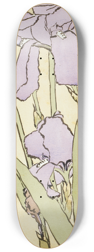 Hannah Borger Overbeck - Iris 8.25 inch art skate deck Hannah Borger Overbeck - Iris 8.25 inch art skate deck
