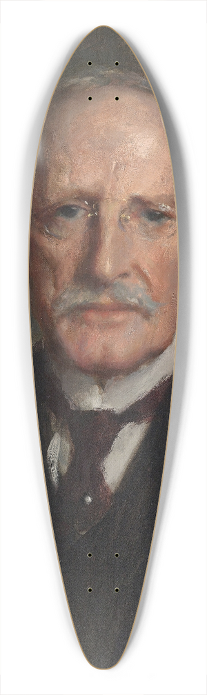 William Merritt Chase - Edward Guthrie Kennedy 39.3 inch art pintail longboard deck